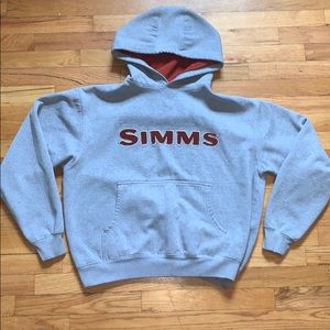 🎣Simms Fishing Logo Hoodie Men’s L 🎣